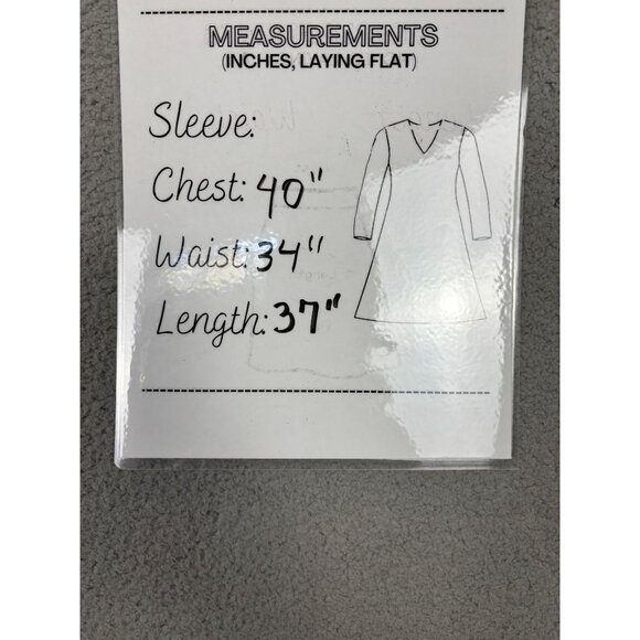 Steve Madden Women's Yasmina V-Neck Lace-Trim Dress Multicolor Size XL NWT's. - Picture 8 of 8